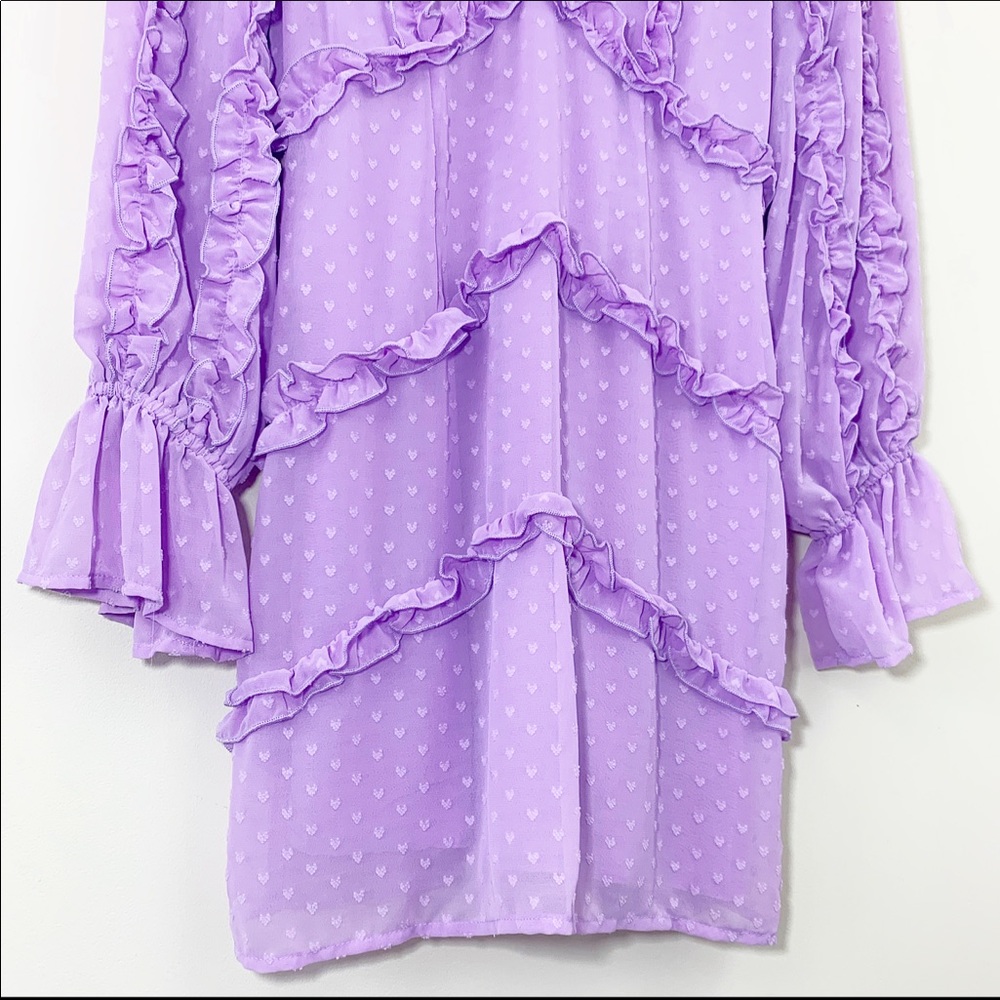 'Loving' Ruffled Heart Dress - Picture 3 of 6